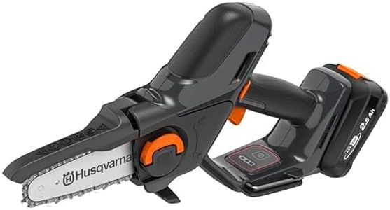 Husqvarna Aspire Pruner 18V Kit with 2.5Ah Battery and Charger - Handheld Pruning Saw, Cuts 75mm Branches, Tool-Free Chain for Tree and Garden Pruning