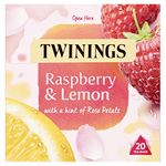 Twinings Raspberry & Lemon Tea Bags, 20 each