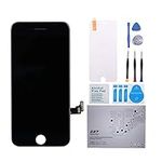 DRT iPhone 7 Plus Screen Replacement 5.5", LCD Touch Screen Digitizer Assembly Set + Premium Glass Screen Protector+Free Repair Tool Kits (7plus Black)