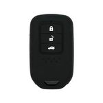 BROVACS Silicone Cover Protector Case Holder Skin Jacket Compatible with HONDA 3 Button Smart Remote Key Fob CV4209 Black