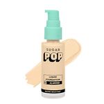 SUGAR POP Liquid Foundation - 02 Almond - 30 ml | Water Resistant | Lasts Upto 10 Hrs | Super Matte | Full Coverage