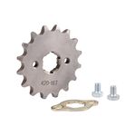 WOOSTAR Motorcycle 420-16T Front Sprocket 17mm Replacement for 50cc 70cc 90cc 110cc 125cc Dirt Pit Bike Mini Bike ATV 4 Wheeler Moped