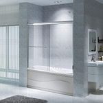 CKB Bathtub Sliding Doors, Semi-Fra