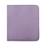 Ultra Pro E-15742 Ultra Pro-12 Pocket Zippered Pro Binder-Purple, Black, Medium