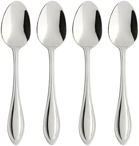 Oneida American Harmony Everyday Flatware Teaspoons, Set of 4