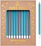 CAKE CODE Blue Long Thin Birthday Candles, Cake Candles, Birthday Parties, Wedding Decorations, Party Candles