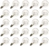 G40 Replacement Light Bulbs 5W Clea