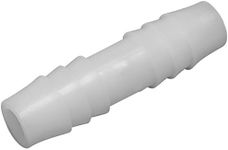 SP Bel-Art Straight Tubing Connectors for ⅜ in. Tubing; Polypropylene (Pack of 12) (H19509-0000)