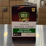 SOLLO Infused Organic Dark Roast Slim Low Acid Coffee, Single Serve Pods, Compatible With 2.0 K-Cup Keurig Brewers, 24 K-cup
