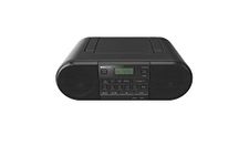 Panasonic RX-D552 Hifi Sound System with DAB,DAB+ & FM, Portable speaker, CD player, playback with USB, Bluetooth, 20W - Black