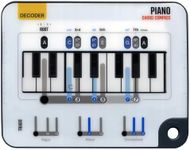 Piano Chord Compass - Learn Keyboard Chords - Ultimate Tool For Beginner Chords. Music Production Chord Tool, Learning Chords, Expand Music Playing