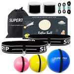 Supertrip Boxing Reflex Ball, 3 Difficulty Level Boxing Training Ball with Headband for MMA Speed Training Adult/Kids Boxing Equipment Punch Ball for Training, Fitness and Hand Eye Coordination