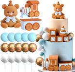 JeVenis Blue Balls Bear Cake Decora