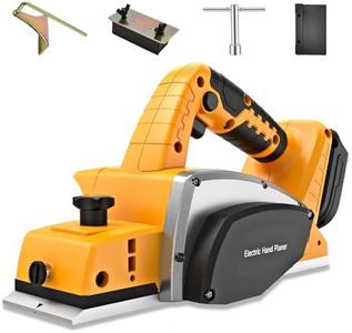 Cordless Planer Compatible with Dewalt 20V MAX Battery(NO Battery), 3-1/4-Inch Electric Hand Planer, 15000 RPM Hand Planer for Wood, Woodworking, Carpenter and Home DIY