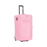 Skylark 26" Medium Suitcase Super Lightweight Expandable Combination Lock 2 Wheel Soft Shell Hold Check in Luggage for 15 to 20kg