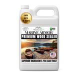 Seal It Green Xtreme Marine-Plant Based, Non Toxic, Safe Clear Wood Sealant Protects Your Wood Dock, Deck Fence Or Railings. Ideal for Use Near Water. Near Zero VOC