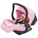 Joie Junior I-GEMM Dolls Car Seat | Comfort Carry Along Chair | Baby Doll Travel Car Seat with Storage | Integrated Strap Fits Dolls up to 45cm | Prams, Pushchairs and Dolls Accessories | Ages 3+