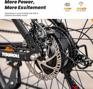Touroll U1 Electric Mountain Bike 26" – Lightweight, Powerful E-Bike