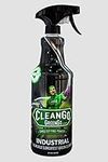 CleanGo GreenGo Industrial, Biodegradable Emulsifying Cleaning Power, Non-Toxic Degreaser, Grime and Buildup Remover, 32 fluid ounces