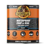 Gorilla Waterproof Coat & Seal Black 946ml