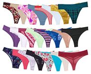 Sexy Lace G String T Back Thongs Panties 12 Packs assorted Stylish Thongs for Women Sexy Seamless Woman G String Panties (as8, alpha, m, regular, regular)