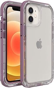 LifeProof para Apple iPhone 12 mini, Funda fina a prueba de golpes, polvo y nieve, Next Series, Transparente/Morado