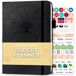 Legend Budget Planner – Financial Organizer Book. Money Account & Expense Tracker Notebook Journal for Household Monthly Budgeting (Black)