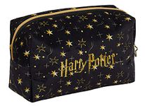 Harry Potter Make Up Bag for Women Girls Pencil Case Black Velvet Cosmetic Toiletries Bag Travel Accessory Deathly Hallows Gift