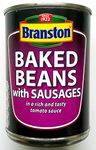 Branston Baked Beans with Sausages - 12 x 405gm