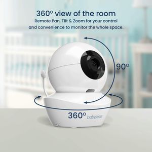 Babysense 5 HD Split-Screen Baby Monitor – High-Resolution Video