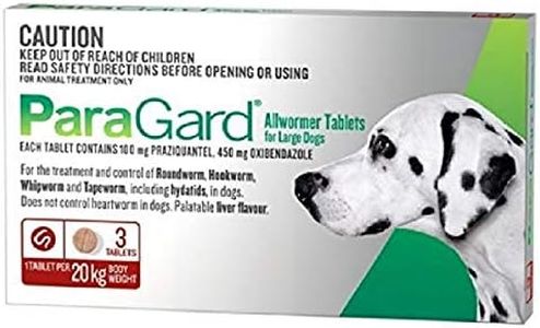 PARAGARD DOG ALLWORMER 10-25 KG 3'S (RED)