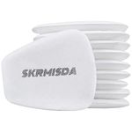 SKRMISDA Filter Replacement for Respirators, 10 PCS Repalcment Cotton Filter Agaist Dust, Painting, Woodworking Respirator