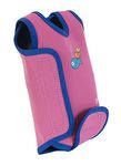 Swimbest Baby Wetsuit - A Neoprene Baby Swimming Costume/Baby Wrap for 0-24 Months with 50+ UV Protection (Pink, 0-6 Months)
