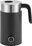 ZWILLING ENFINIGY Milk Frother, Electric Milk Frother for Hot and Cold Milk and Vegetable Milk Alternatives, 400 ml, Black