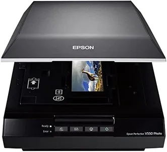 Epson Perfection V550 Color Photo, Image, Film, Negative & Document Scanner with 6400 DPI Optical Resolution
