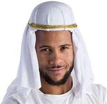 Dress Up America Keffiyeh - Arab Headdress White