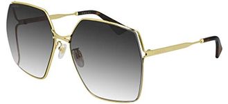 Gucci GG0817S Gold/Grey Shaded 65/17/140 women Sunglasses