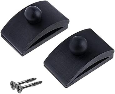 Classy Clamps Wooden Quilt Wall Hangers – 2 Large Clips (Black) and Screws for Wall Hangings - Tapestry Hangers / Quilt Hangers for Wall hangings - Quilt Clips / Wall Clips for Hanging / Quilt Rack