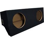 ASC Ford Mustang Coupe 2005-2014 Dual 10" Subwoofer Custom Fit Sub Box Speaker Enclosure