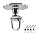 Feeziloe Multi-Direction Speedbag Swivel, Pro Swivel Ceiling Hook Hanger, Boxing Punching Bag Handle Hook Accessories(1 Set with Mounting Screws)