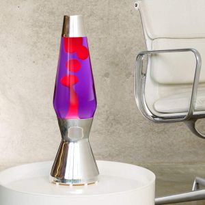 Mathmos Astro Lava Lamp – Violet Red Retro Mood Light