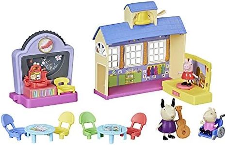 Peppa Pig Peppa’s Adventures Peppa's School Playgroup Preschool Toy, with Speech and Sounds, for Ages 3 and Up