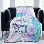 AIDIYANG Mermaid Blanket Cute Merma