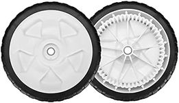 Fourtry 119-0311 Front Wheels for Toro 22" Recycler Mower, 137-4832 Drive Wheels Compatible with Toro 20330 20331 20339 20371 Self Propelled Mower FWD 22", 2 Pack, White