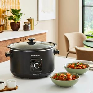 Morphy Richards 6.5L Slow Cooker – Large Capacity Electric Cooker