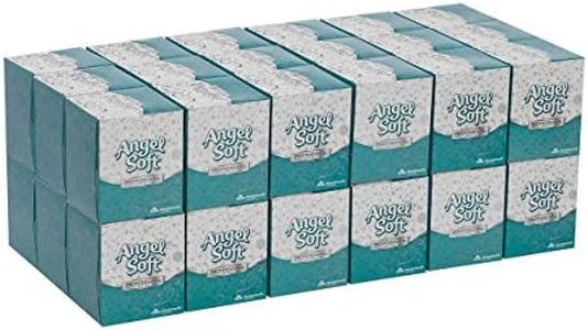 Angel Soft Professional Series 2-Ply Facial Tissue by GP PRO, Cube Box, 46580, 96 Sheets Per Box, 36 Boxes Per Case