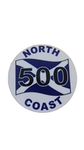 North Coast 500 Scotland Round External Car Bumper Sticker Decal