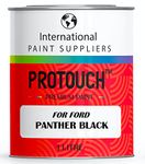 PROTOUCH FOR FORD PANTHER BLACK BASECOAT NEAT UNTHINNED CAR PAINT 1L TIN