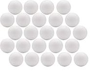 Craft Foam Balls 3 Inches, 24 Pack Smooth Styrofoam Polystyrenets Foam Ball for School Projects DIY Arts and Craft Christmas Easter Party Decorations