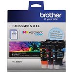 Brother Genuine LC30333PKS Super High-Yield Colour Ink Cartridge 3-Pack